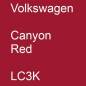 Preview: Volkswagen, Canyon Red, LC3K.